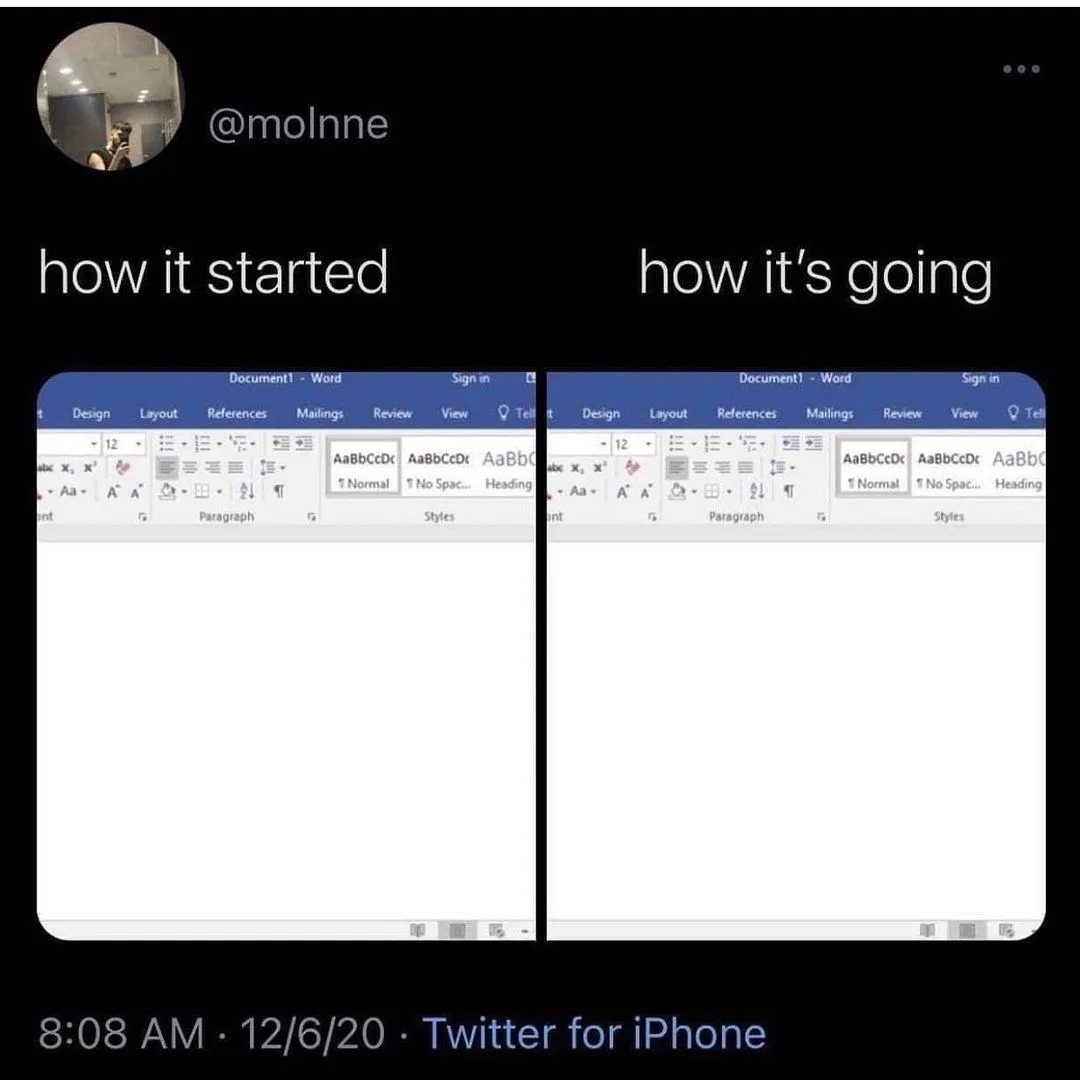 writing meme