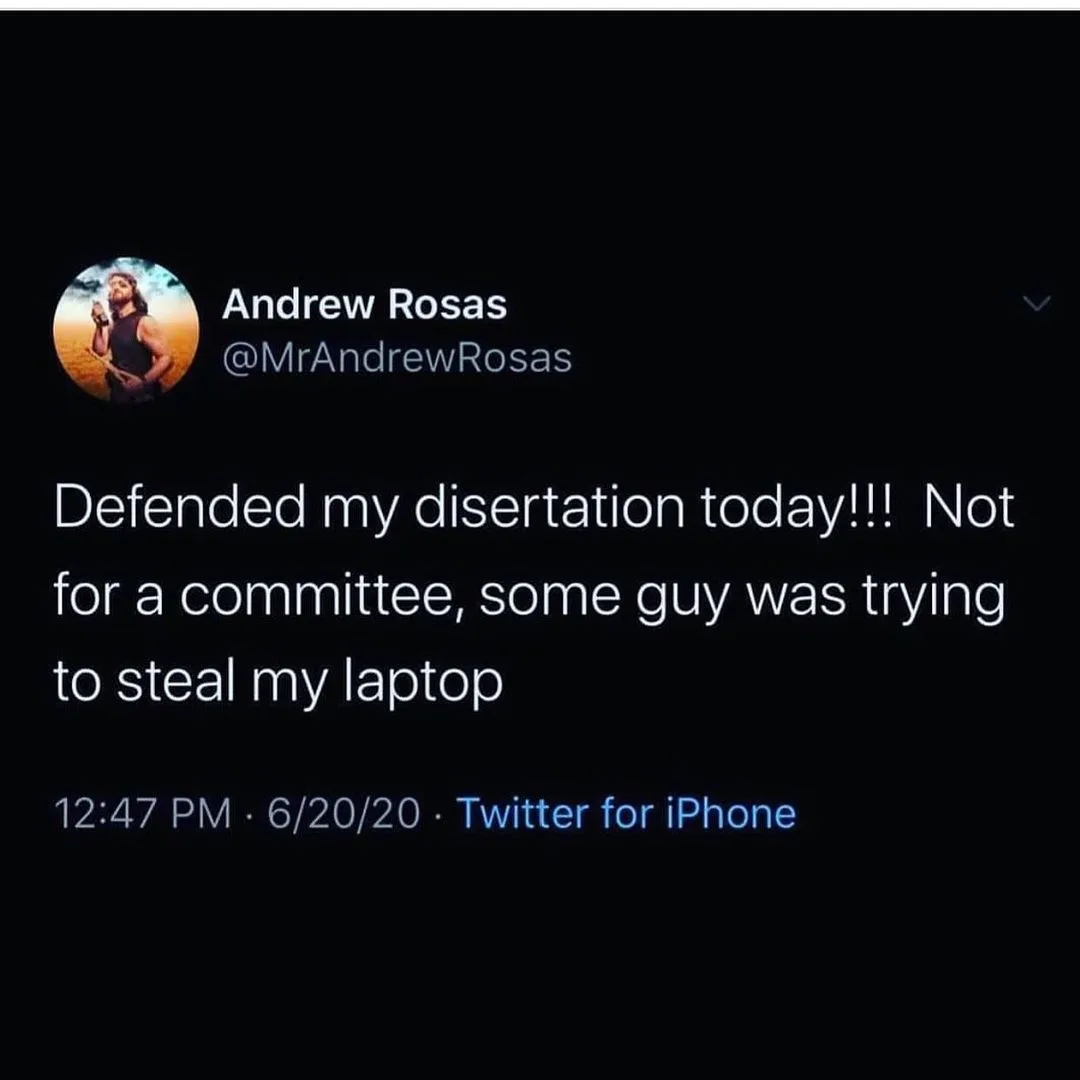dissertation defense meme