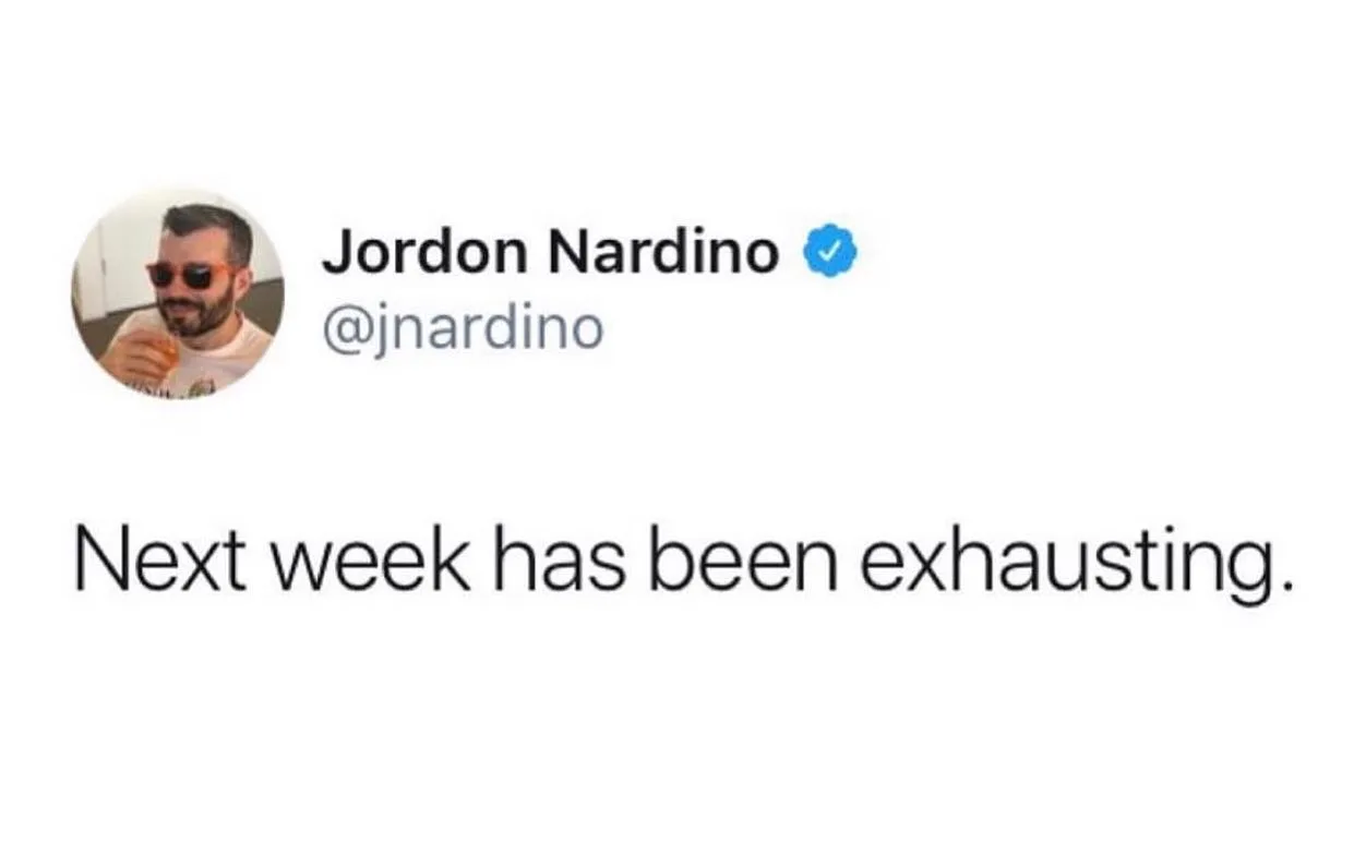 exhaustion meme
