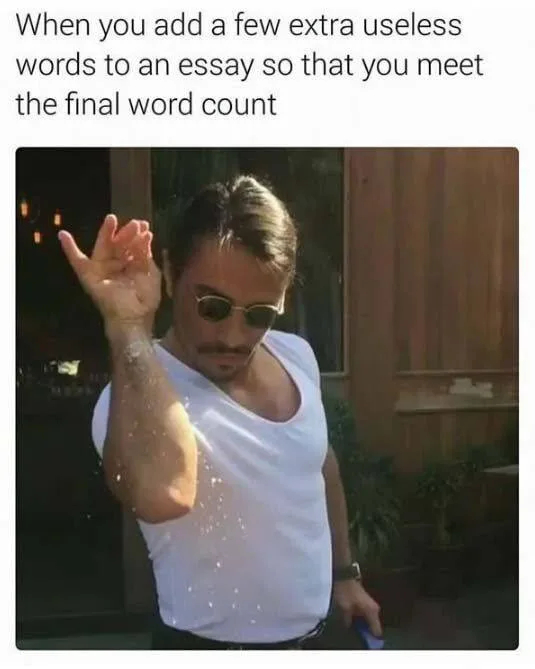 assignment meme