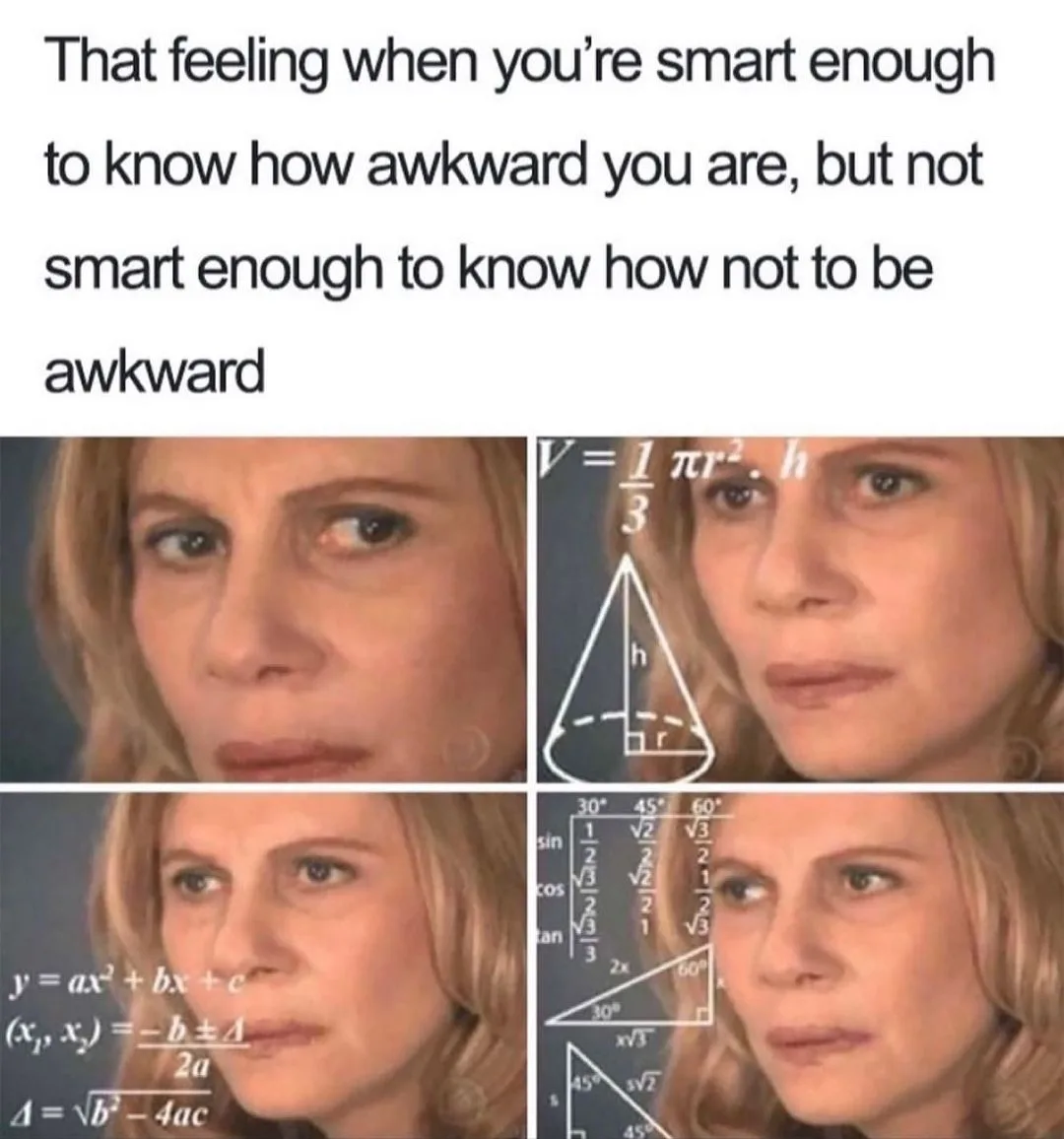 awkwardness meme