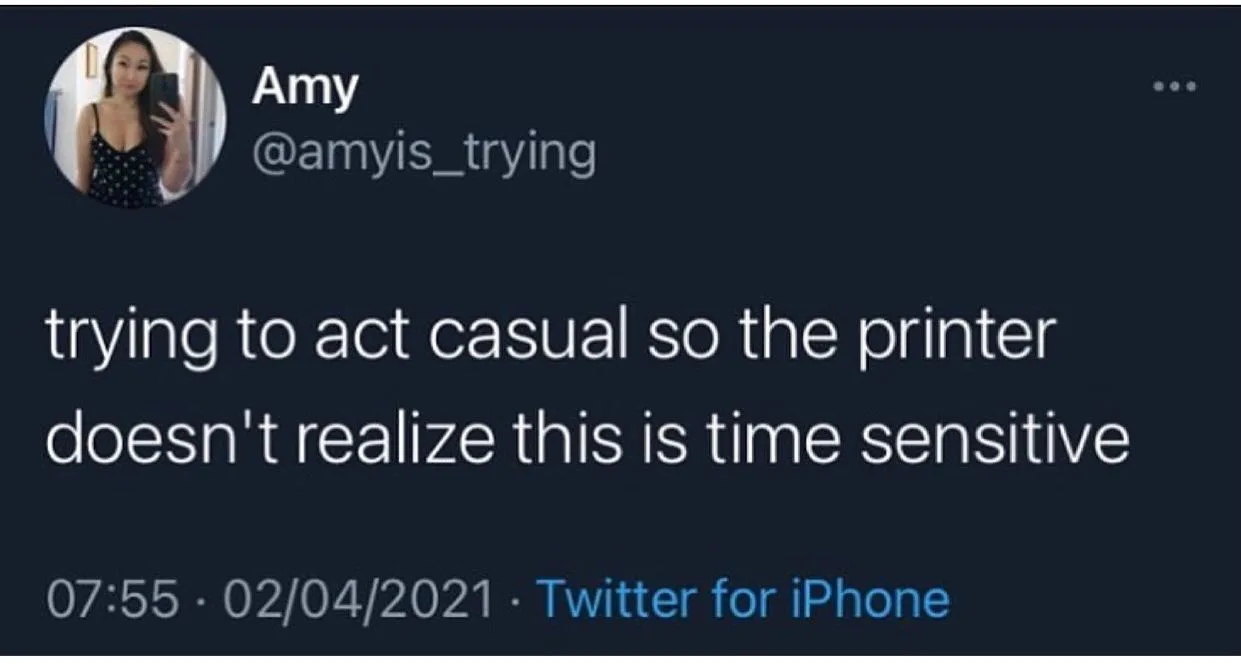 printer meme