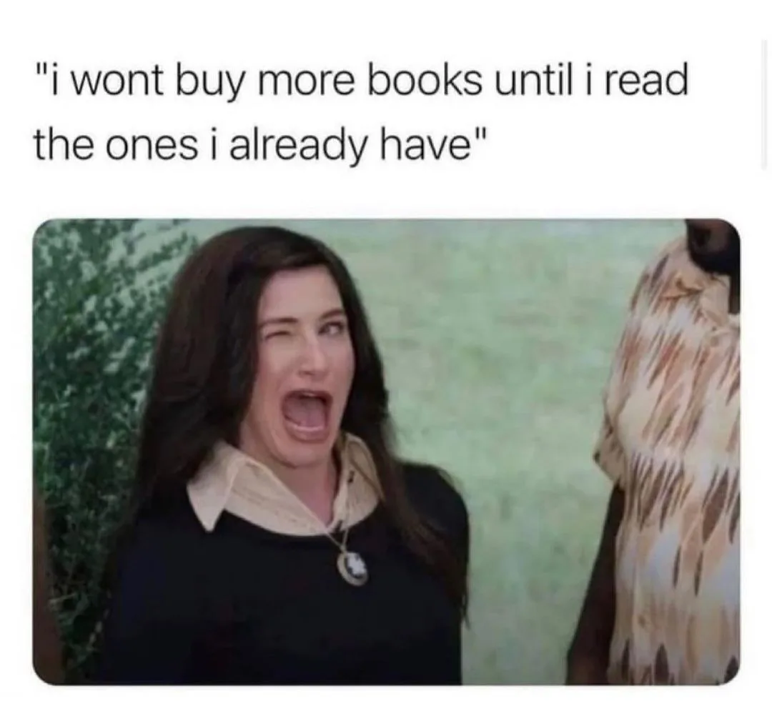 book collecting meme