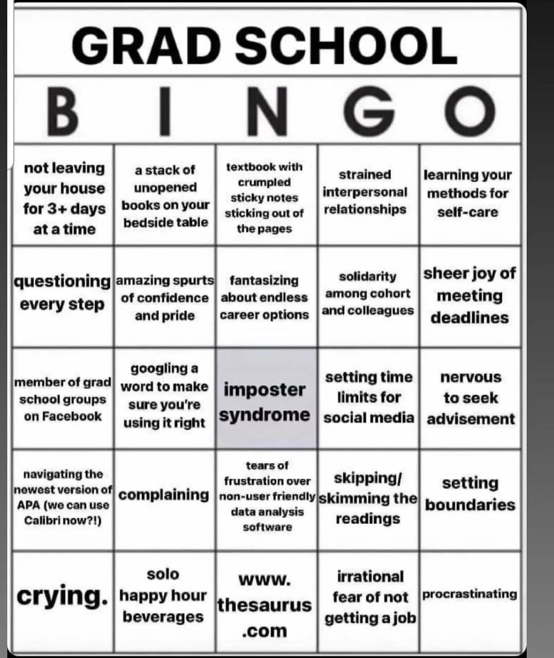 bingo meme