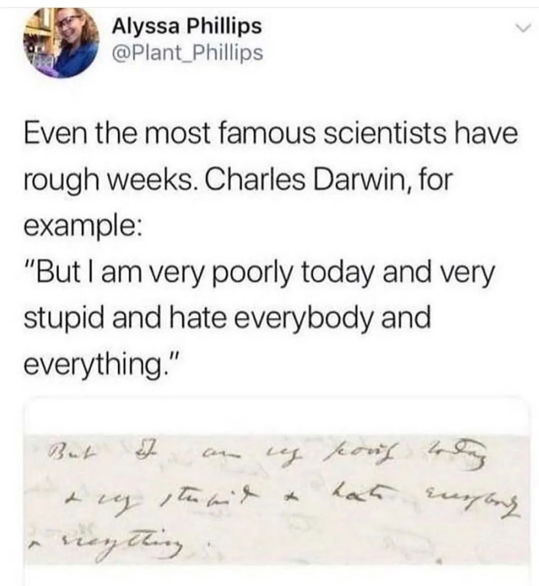 Charles Darwin meme
