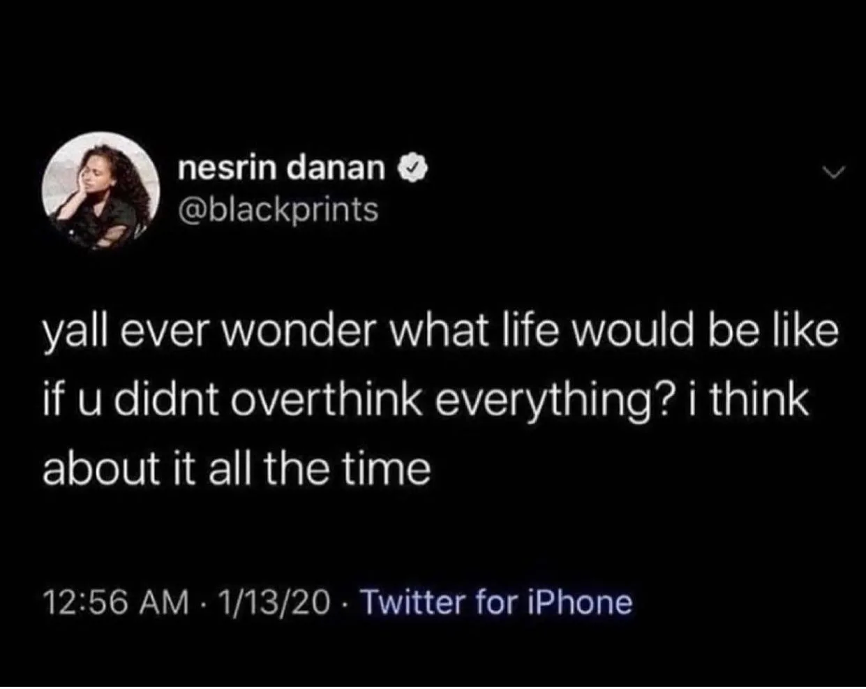 overthinking meme