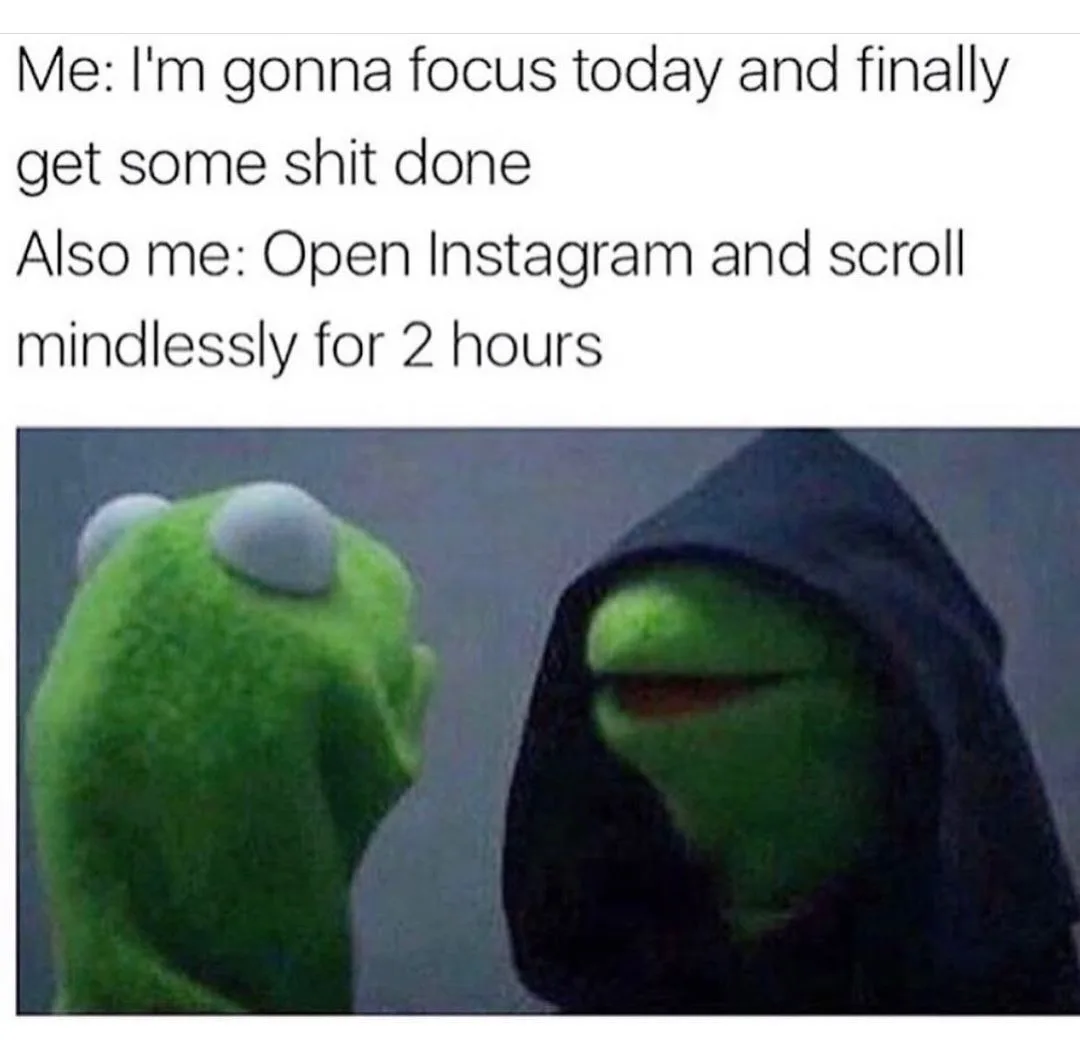 attention meme