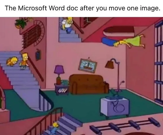 Microsoft Word meme