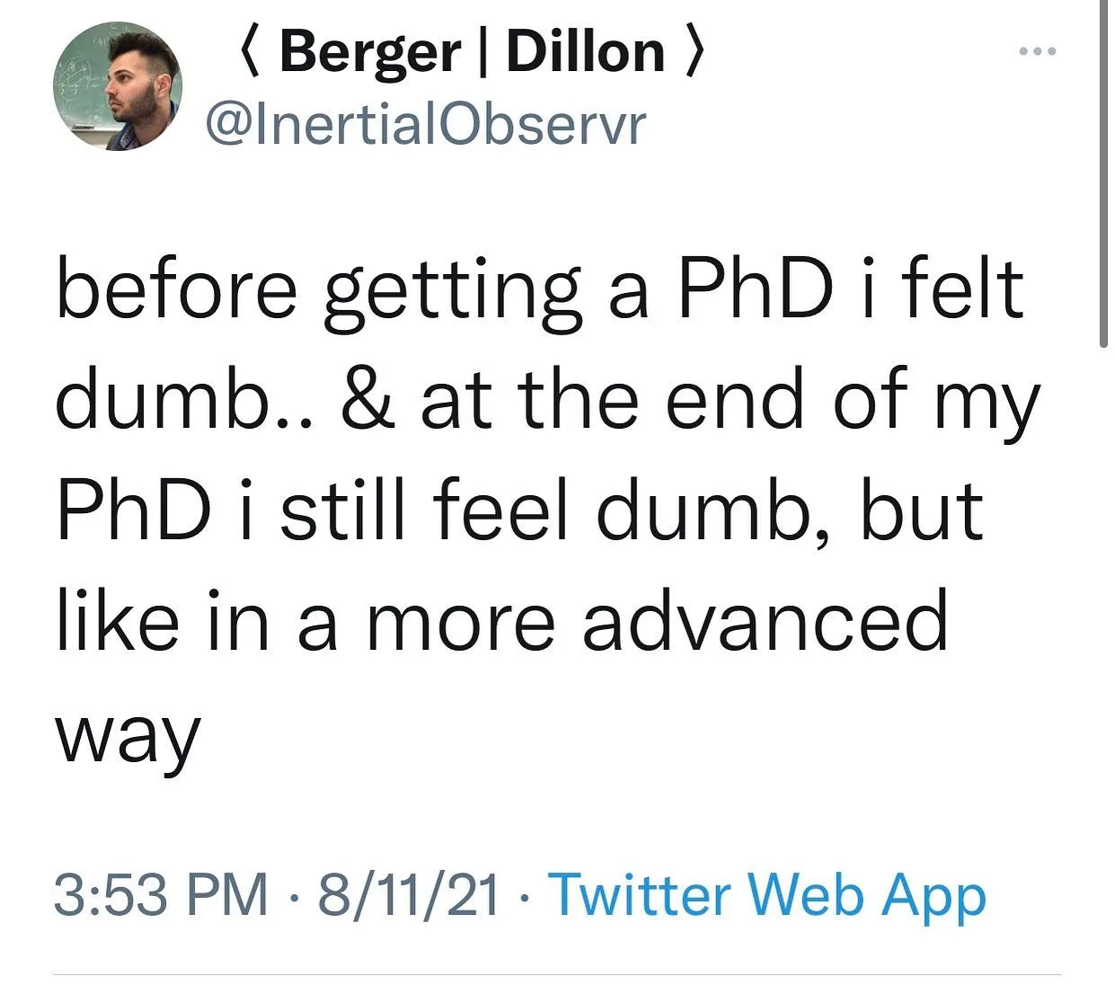 imposter syndrome meme