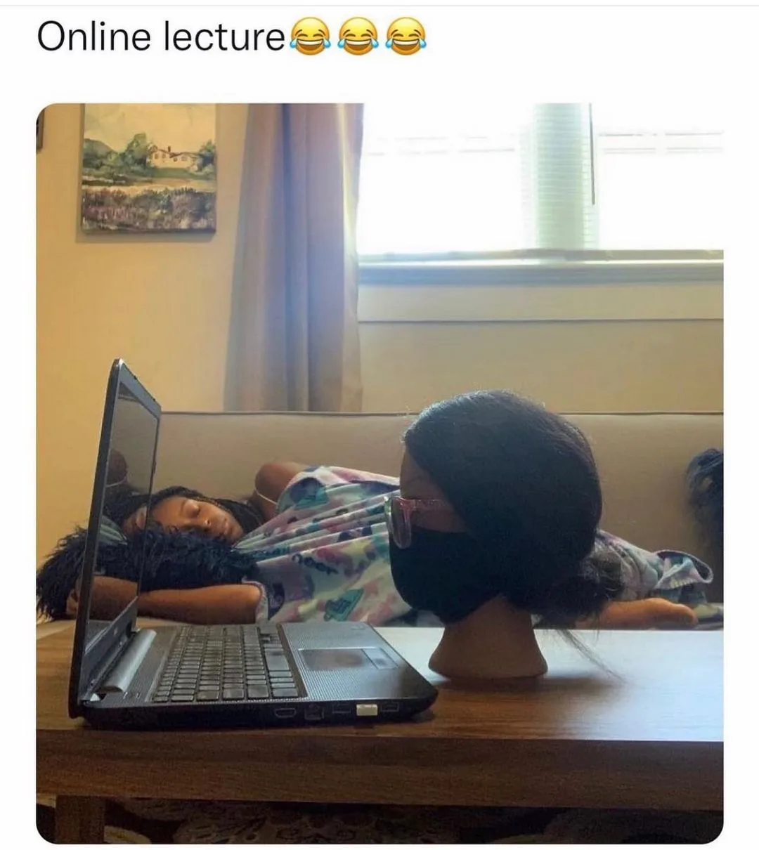 online learning meme