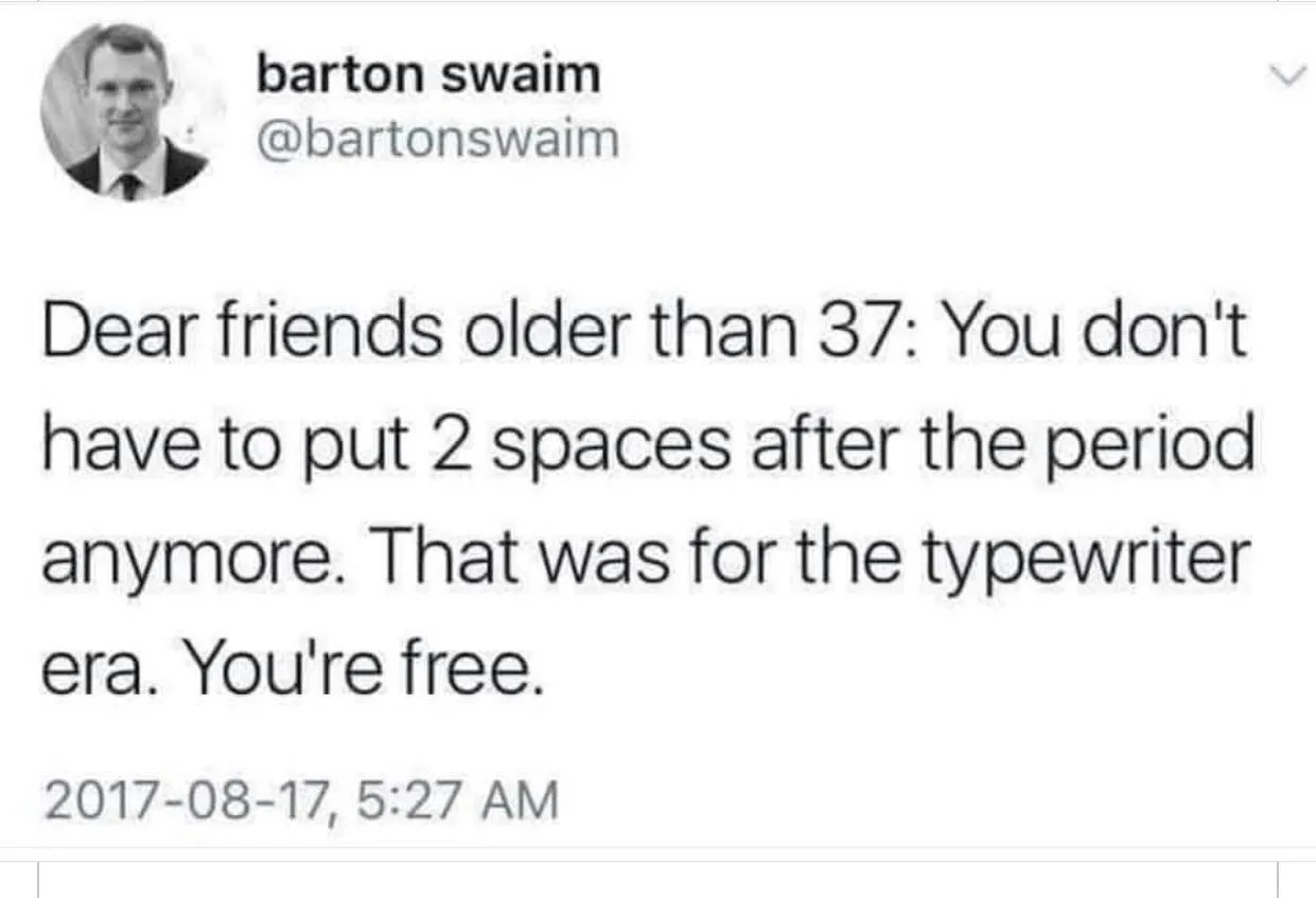 typing meme