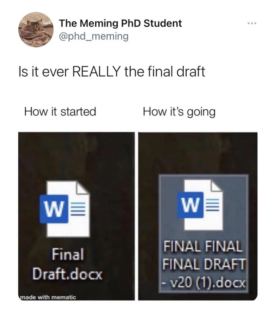Microsoft Word meme