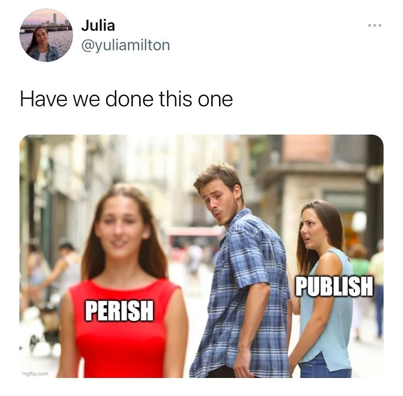 book publishing meme