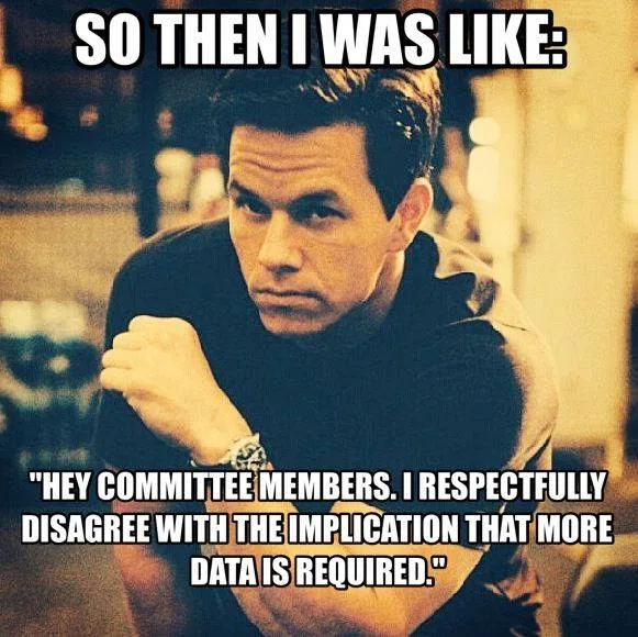 dissertation defense meme