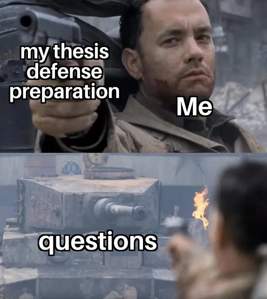 dissertation defense meme