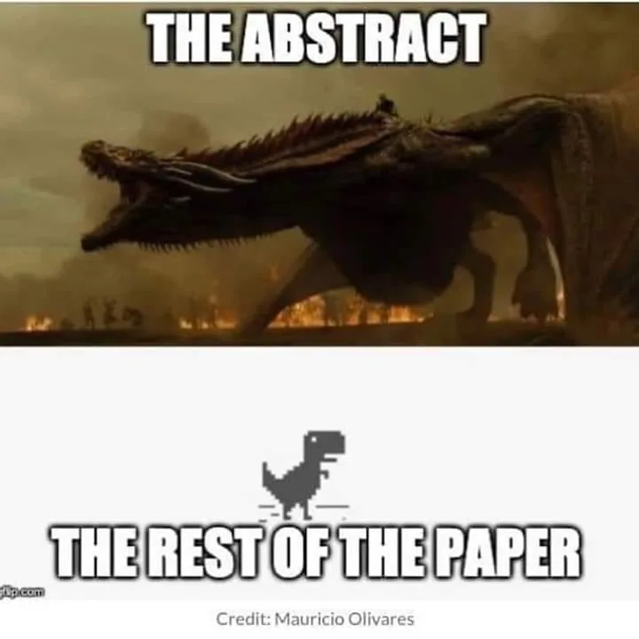 academic conference meme