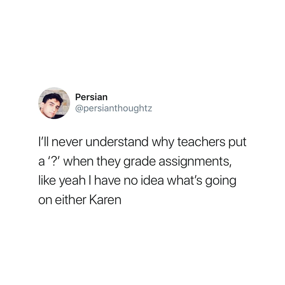 assignment meme