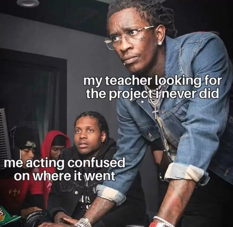 assignment meme