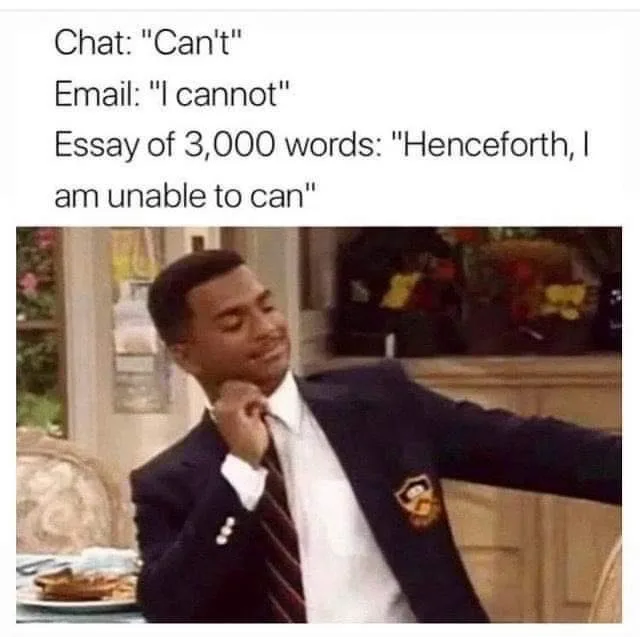 assignment meme