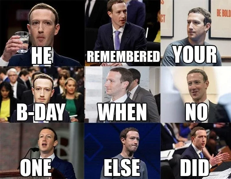 Mark Zuckerberg meme