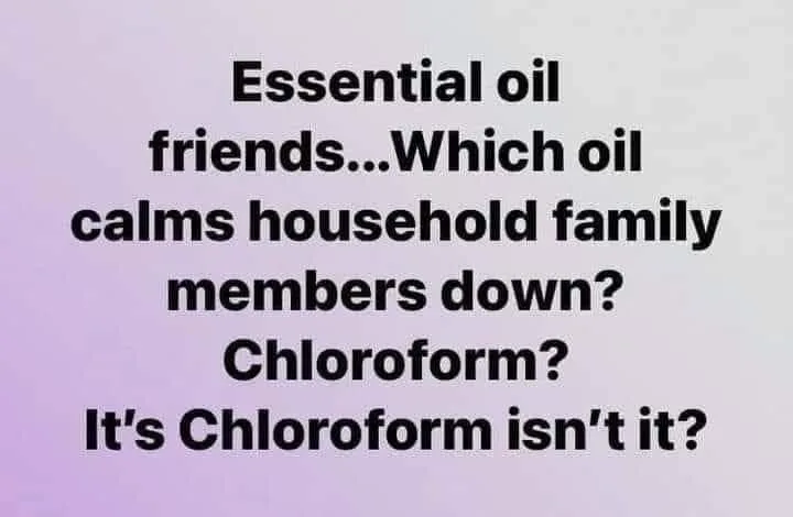 essential oil meme