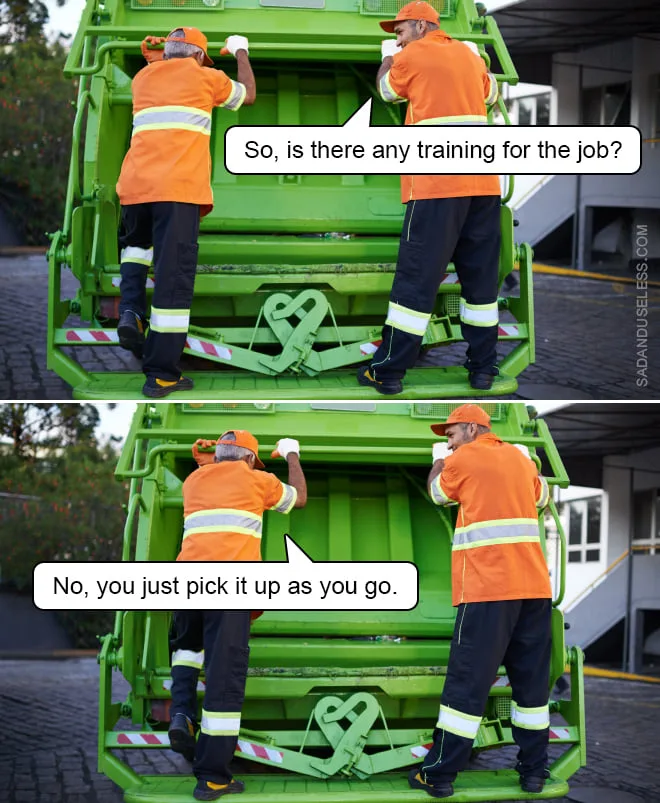 garbage meme