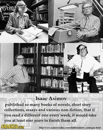Isaac Asimov meme