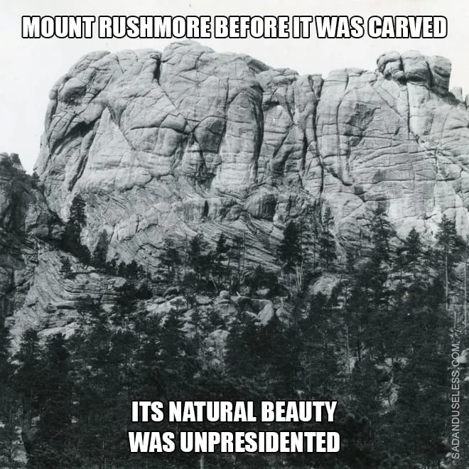 Mount Rushmore meme