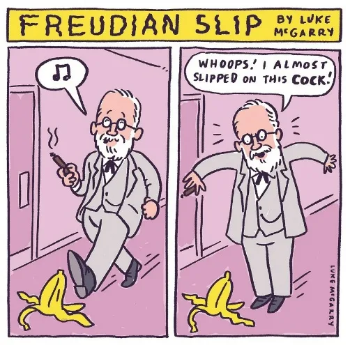 Freudian slip meme