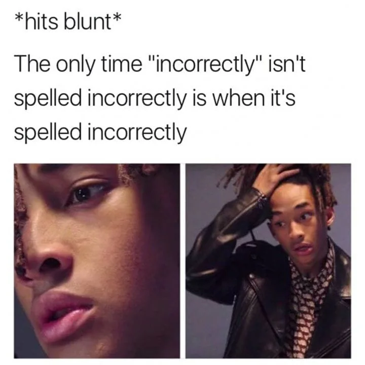 being correct meme