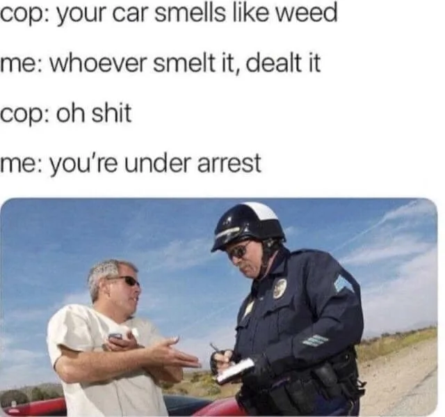 smoking weed meme