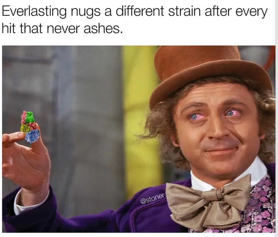smoking weed meme