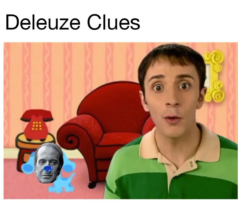 Gilles Deleuze meme