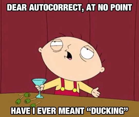 autocorrect meme