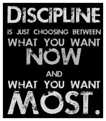 self-discipline meme