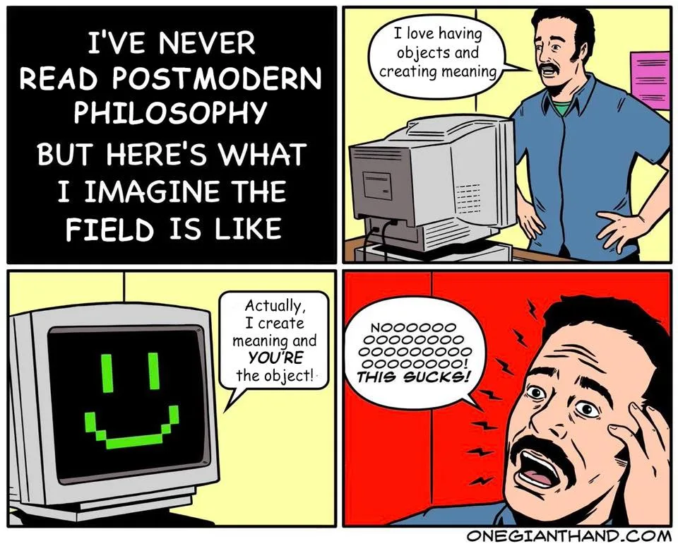 postmodernism meme