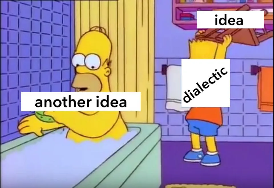 dialectics meme