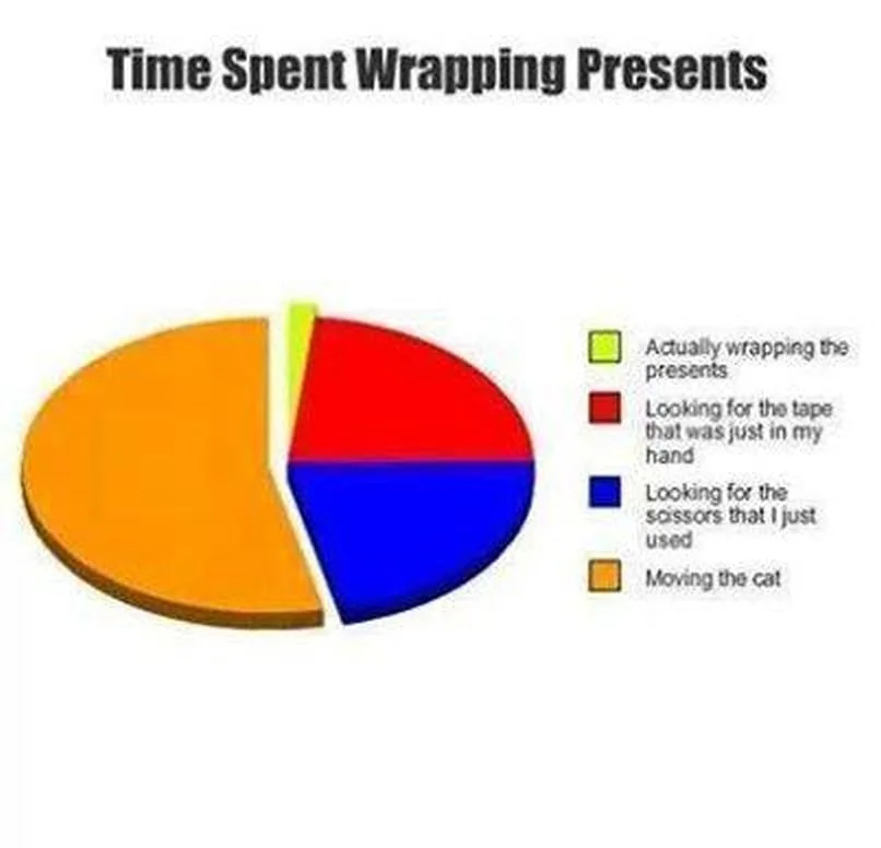 wrapping presents meme