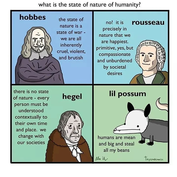 state of nature meme