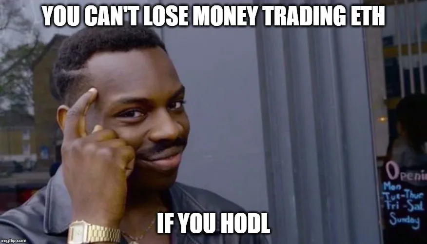 HODLing meme