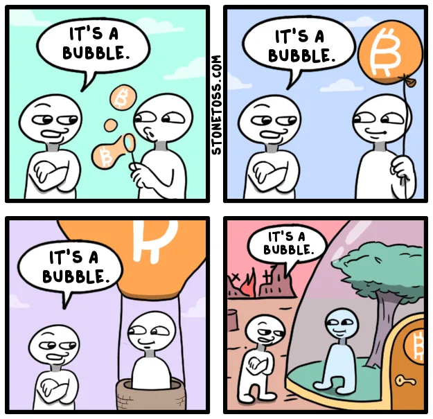 speculative bubble meme