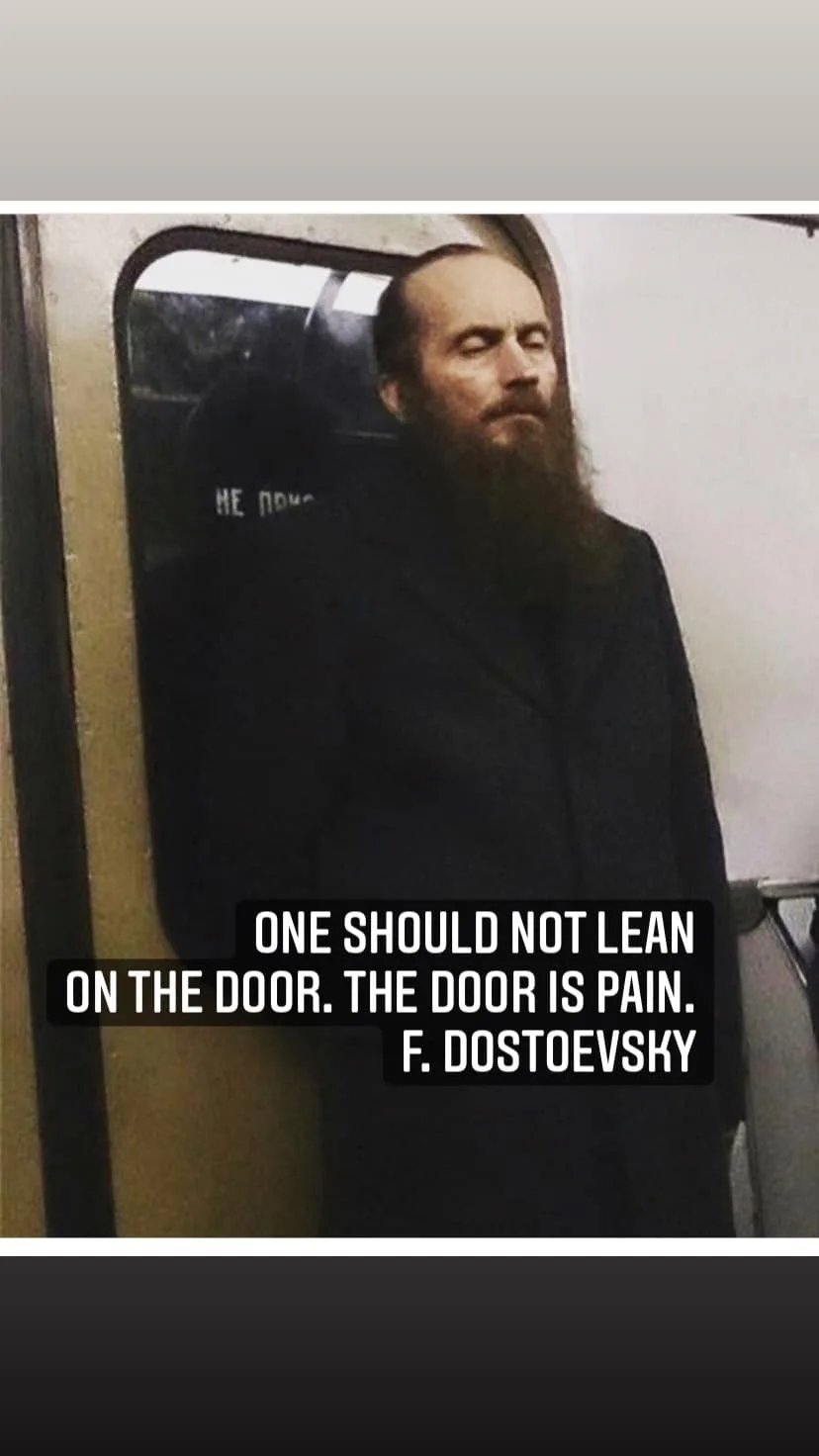 Fyodor Dostoevsky meme