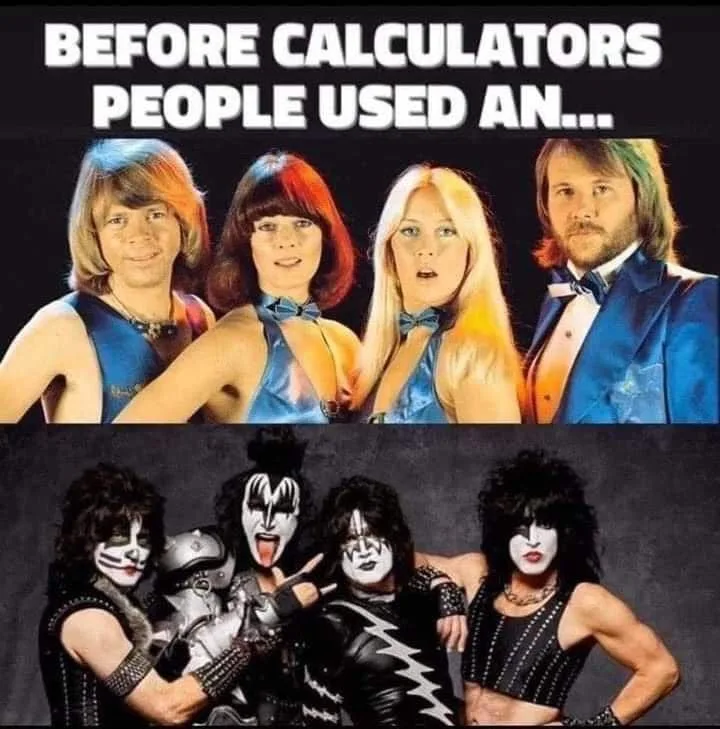 calculator meme