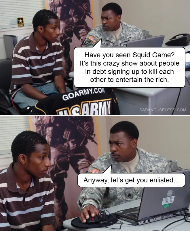 Squid Game meme