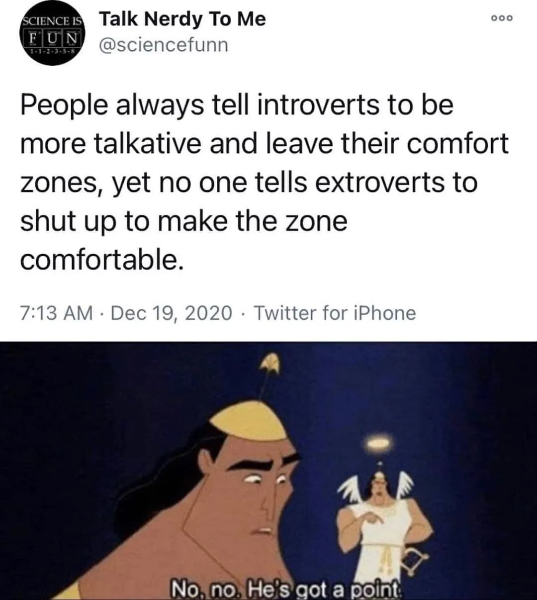 extrovert meme