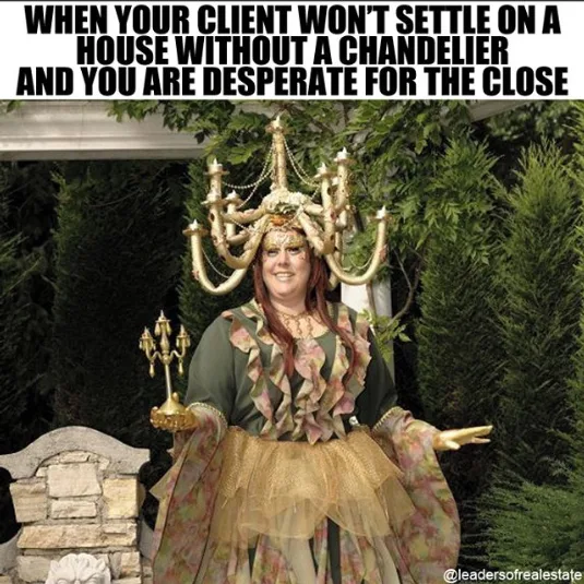 real estate agent meme
