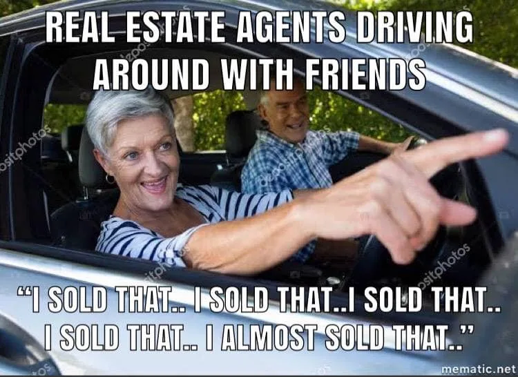 real estate agent meme