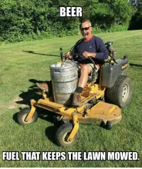 riding lawnmower meme