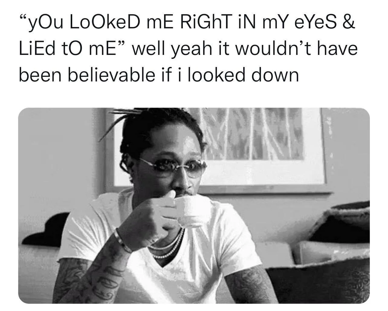 lying meme