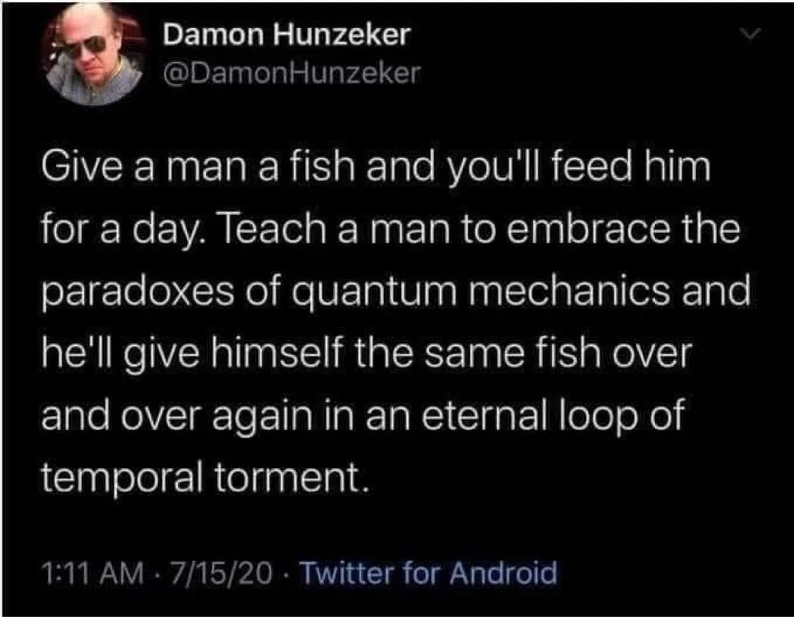 quantum mechanics meme